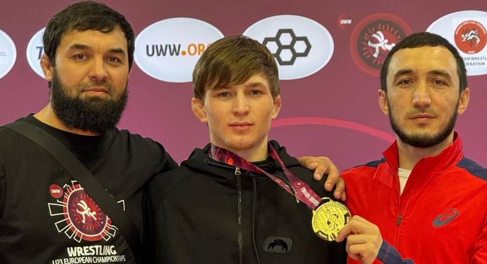 Спортсмен из Карачаево-Черкесии Амаль Джандубаев стал триумфатором первенства Европы U-23 по вольной борьбе
