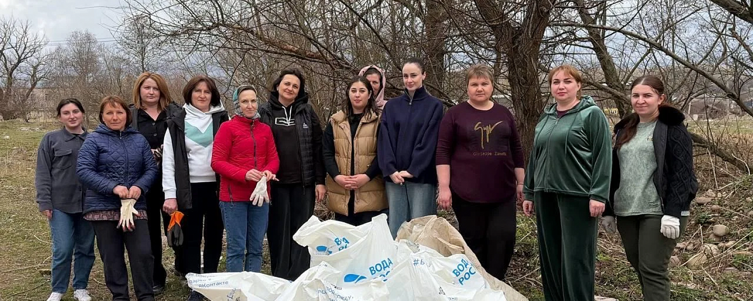 В первой неделе месячника чистоты в КЧР приняли участие более 4,5 тысяч человек