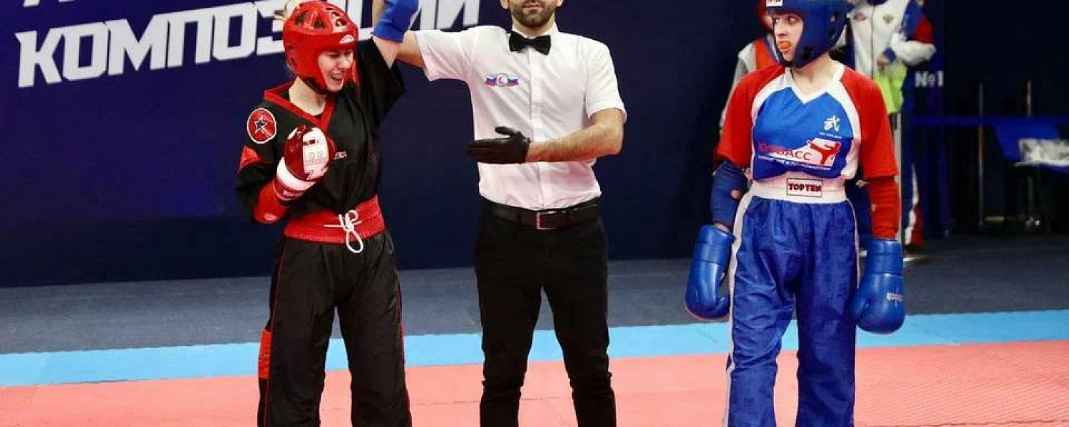 Ангелина Бахмудова из Карачаево-Черкесии стала чемпионкой России по кикбоксингу!
